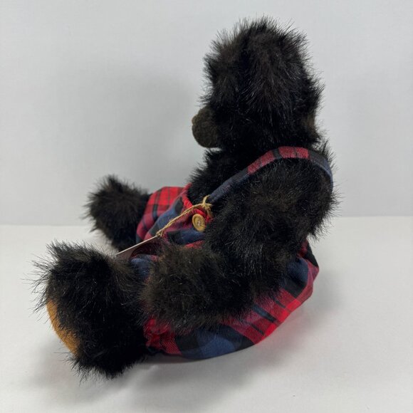 Cottage Collectibles Plush Bear Stuffed Animal Christy Rave Ganz 1996 Jointed - Picture 4 of 11